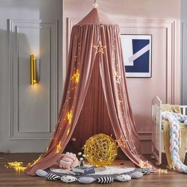 Ciel-de-lit-pour-fille-rose