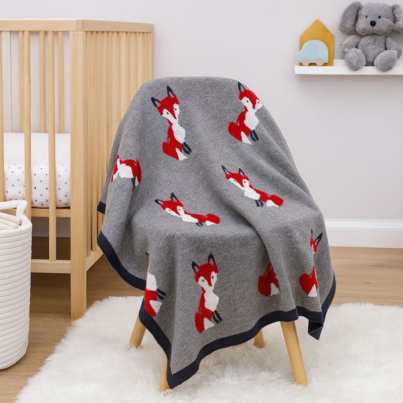 Couverture-bebe-Renard-emmaillotee