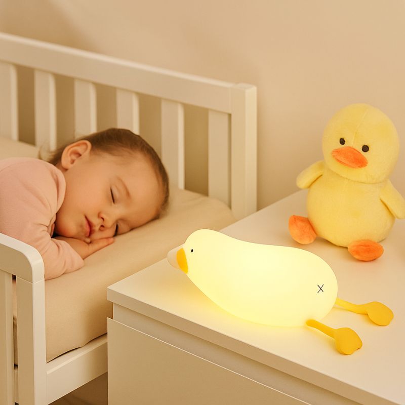 Veilleuse-canard-jaune