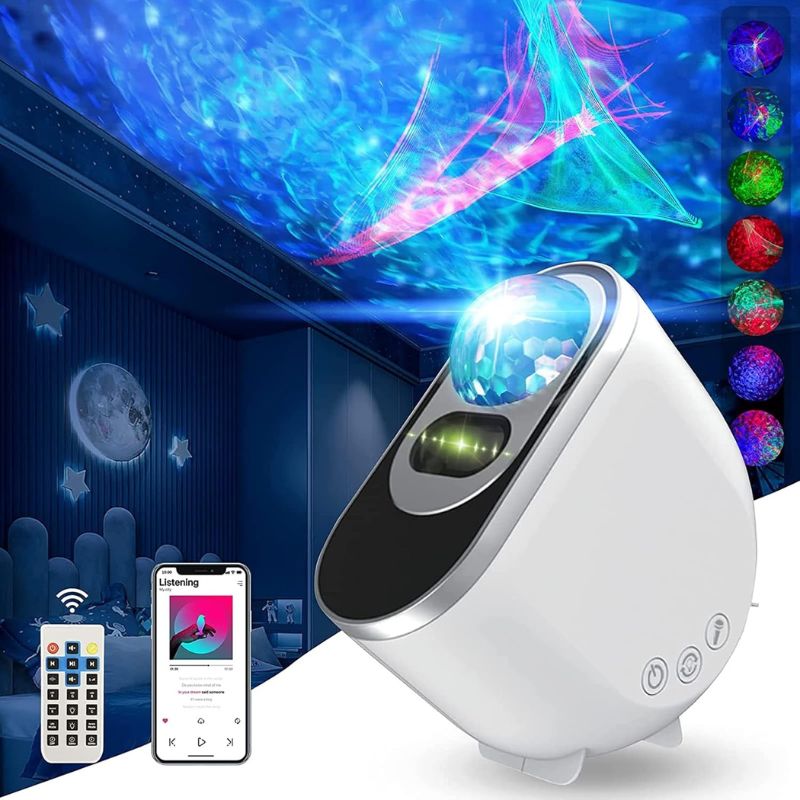 Veilleuse-projecteur-Galaxy-plafond