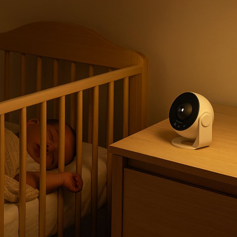 Veilleuse-projecteur-multi-couleur