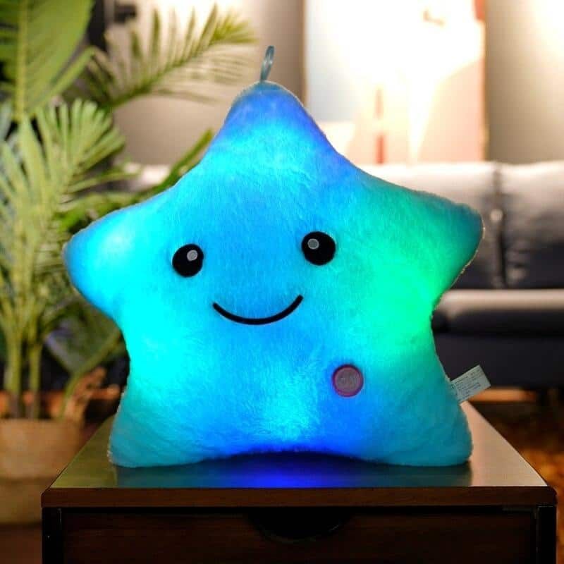 Coussin-Peluche-bleu