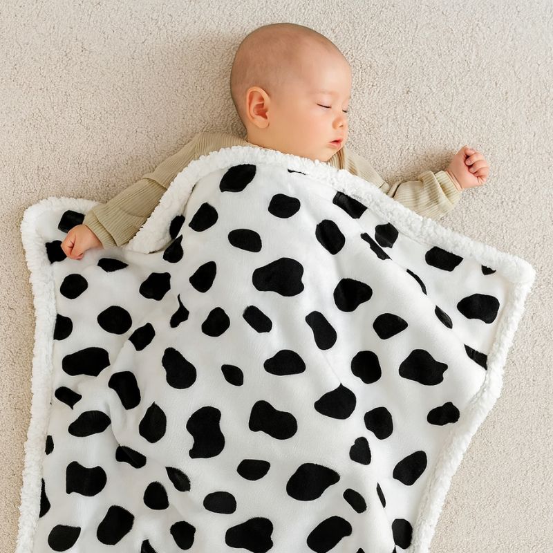Couverture-bebe-en-laine-vache