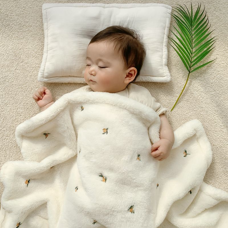 Couverture_bebe_olives_emmaillotee