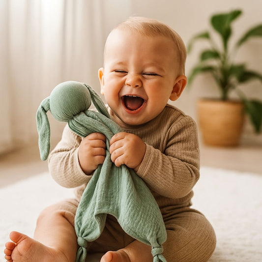 Doudou-plat-vert-calin-bebe