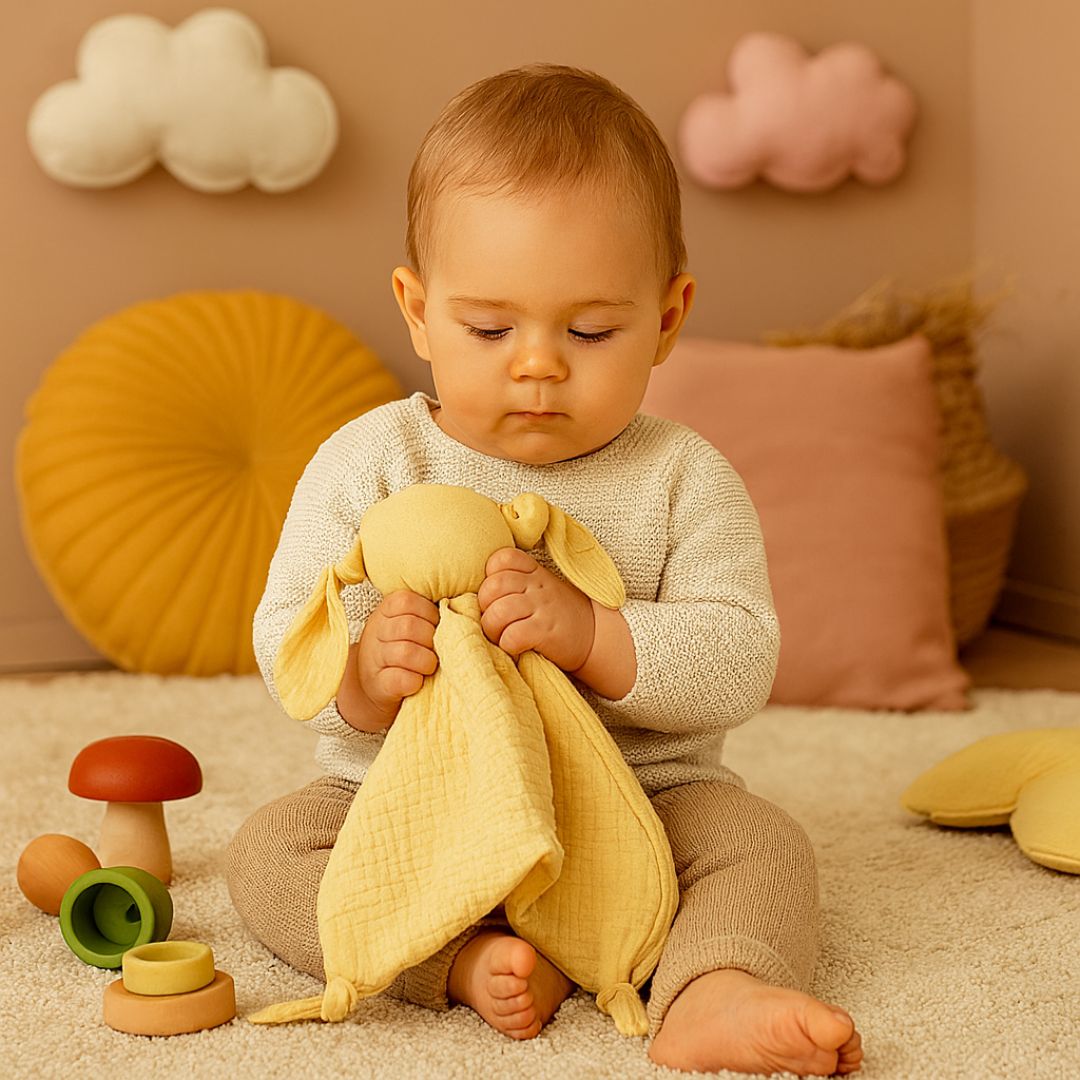 Doudou_plat_jaune_divertissement_bebe