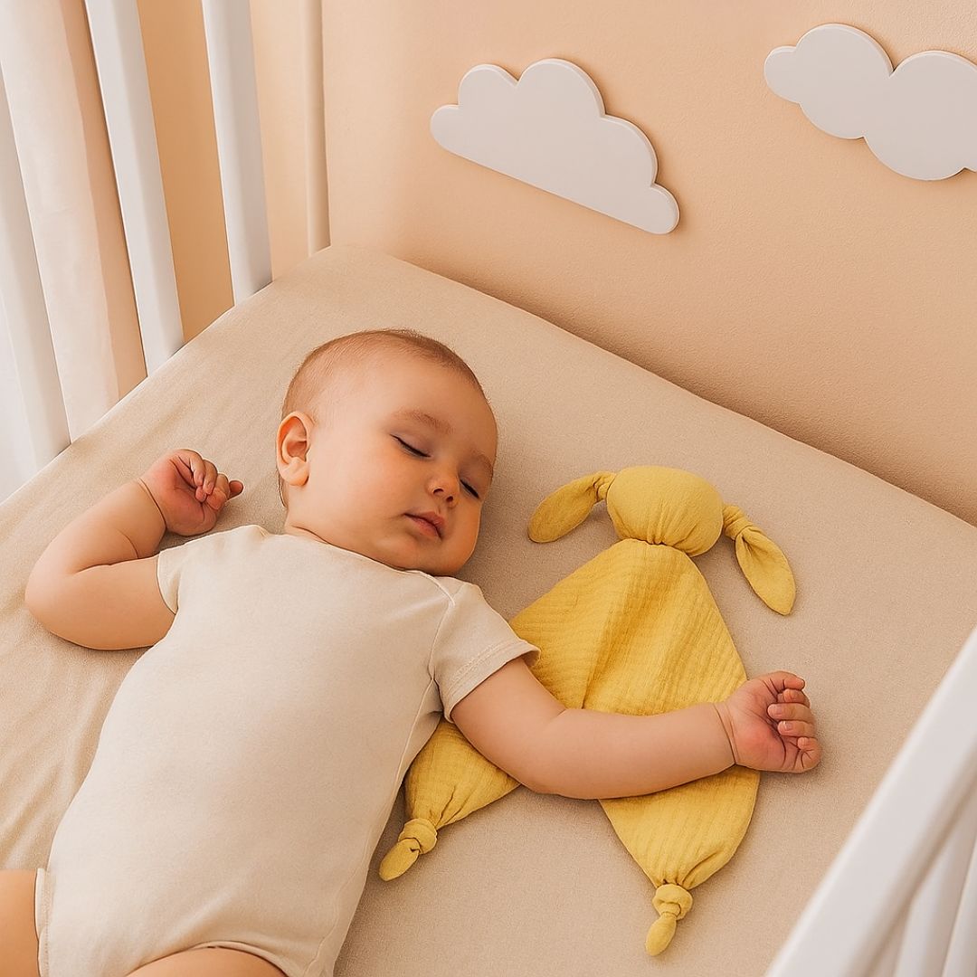 Doudou_plat_jaune_sommeil_bebe