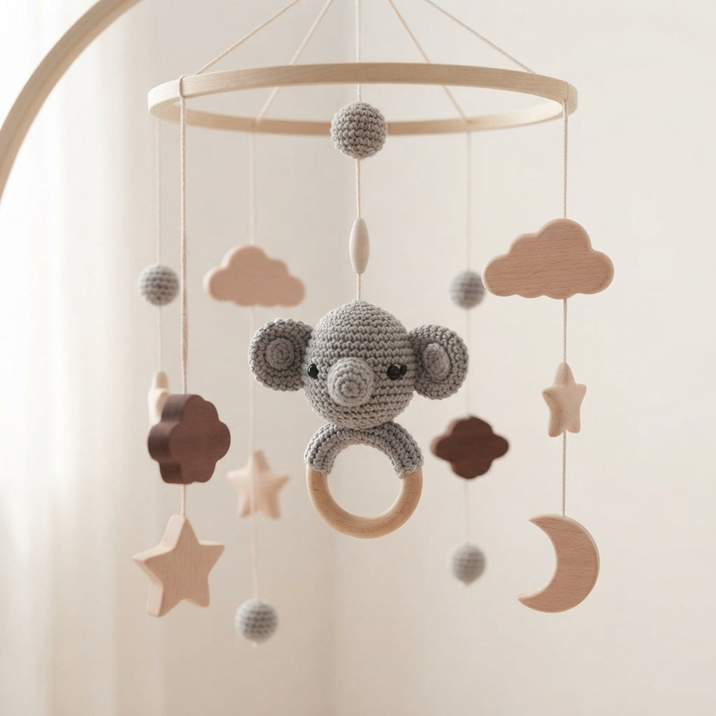 Mobile-bebe-elephant