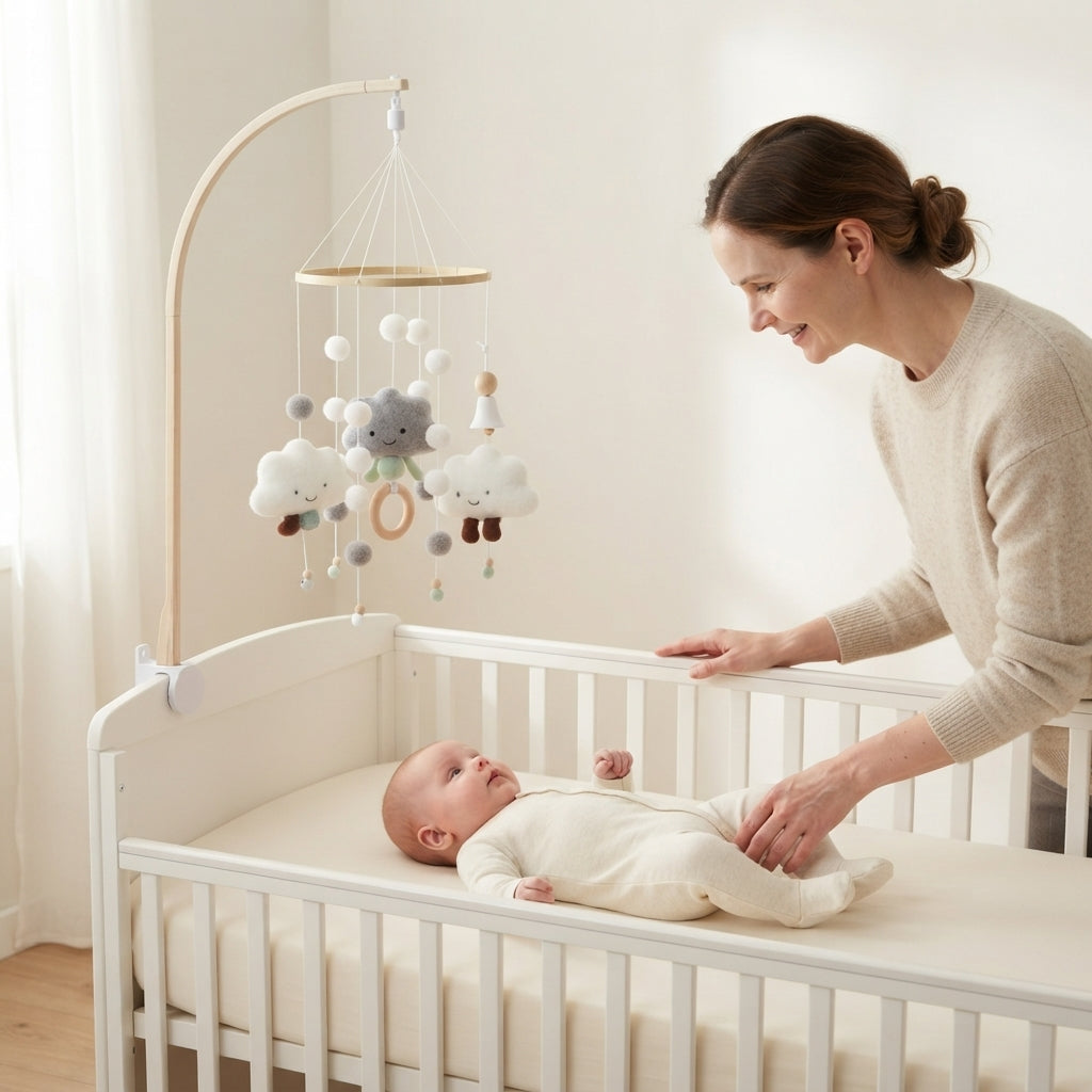 Mobile-pour-bebe-nuages-grises