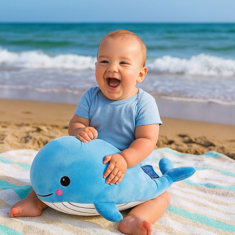 Peluche-Baleine-Rose