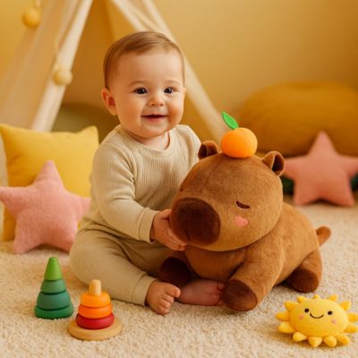 Peluche-Capybara-beige-geant-jouet