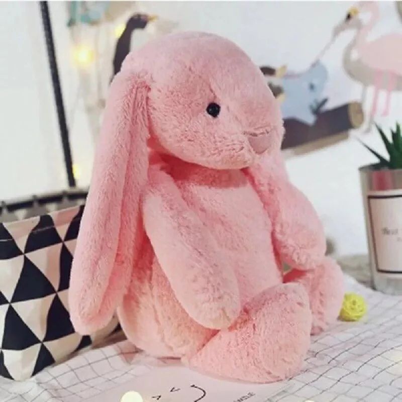 Peluche-Lapin-Rose