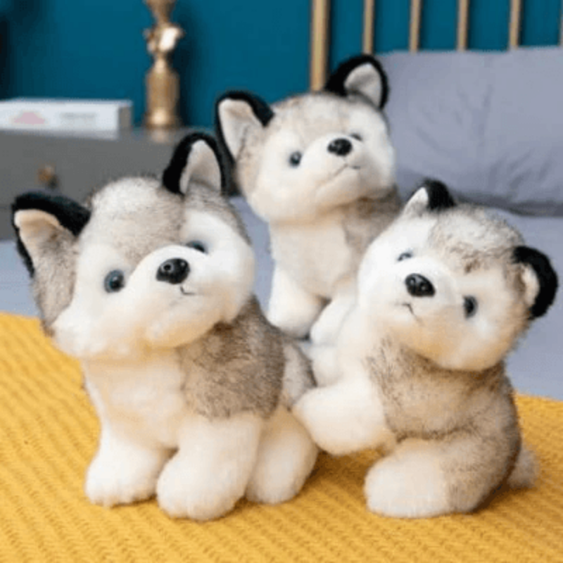 Peluche-chien-Husky