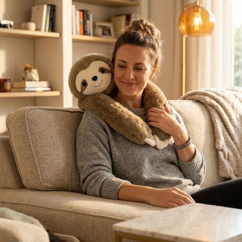 Peluche-lestee-paresseux-calin