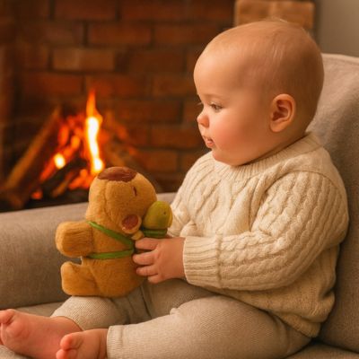 Peluche_Capy_bara_avec_tortue_sommeil