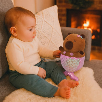 Peluche_Capybara_sirene_divertissement