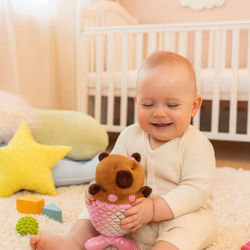 Peluche_Capybara_sirene_jouet