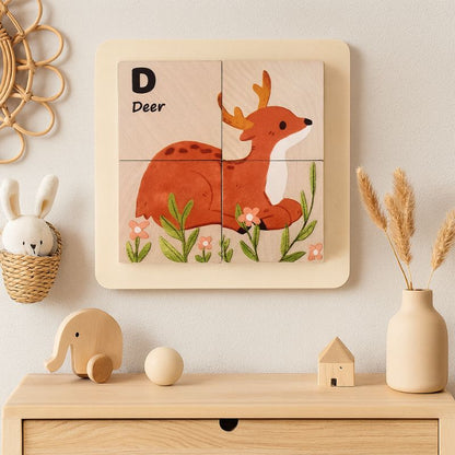Puzzle-en-bois-animaux-gazelle