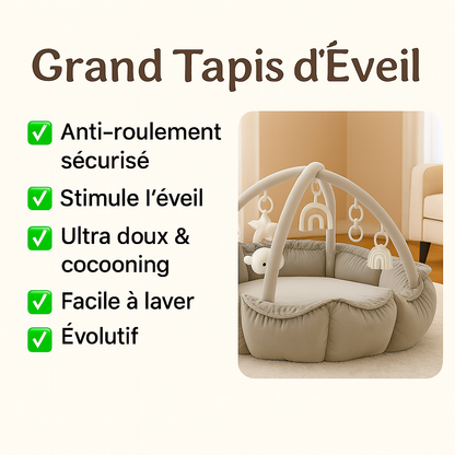 Tapis d'éveil bébé 5 en 1