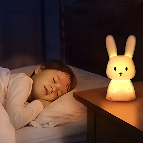 Veilleuse-Lapin-jaune