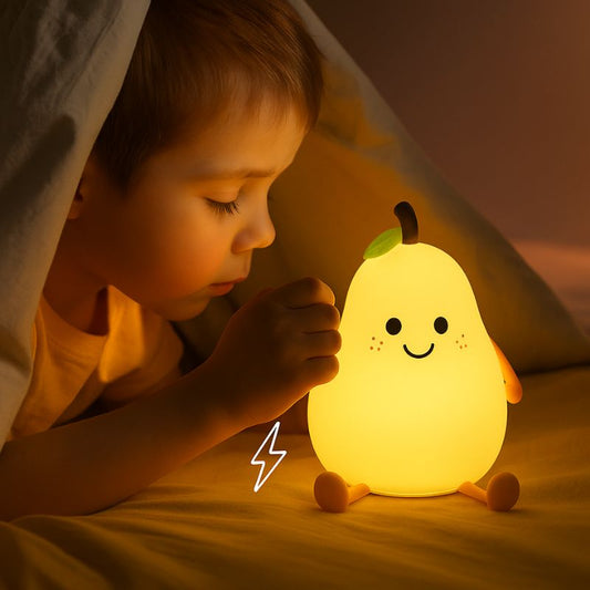 Veilleuse-Poire-jaune