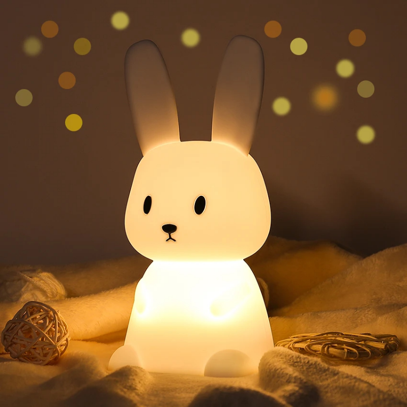 Veilleuse-bebe-Lapin-led