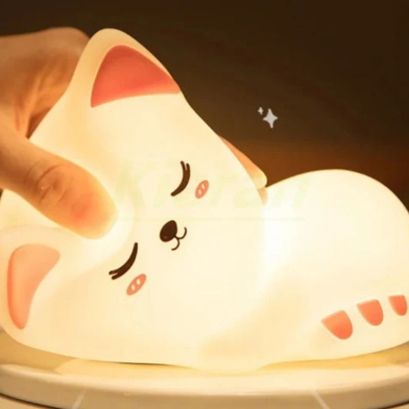 Veilleuse-chat-jouet