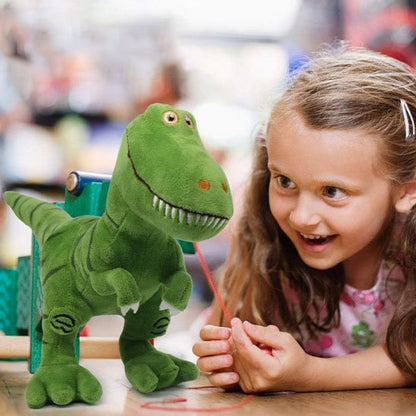 Dinosaure peluche Vert