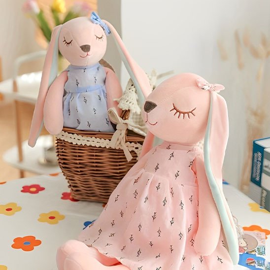Lapin peluche  bébé