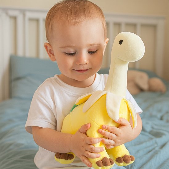 Peluche dinosaure câlin