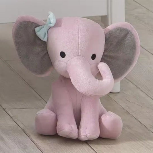 Peluche elephant rose
