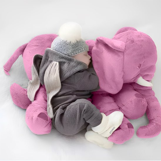 peluche elephant violet