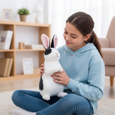 Peluche lapin 