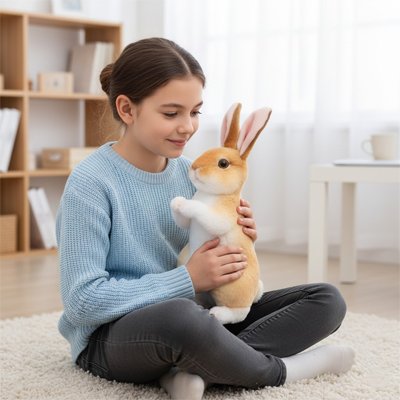 Peluche lapin 