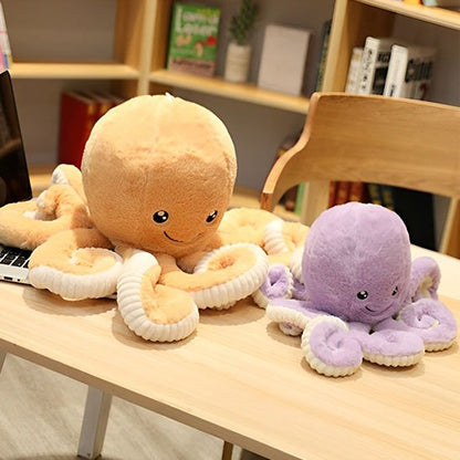 Peluche pieuvre violet