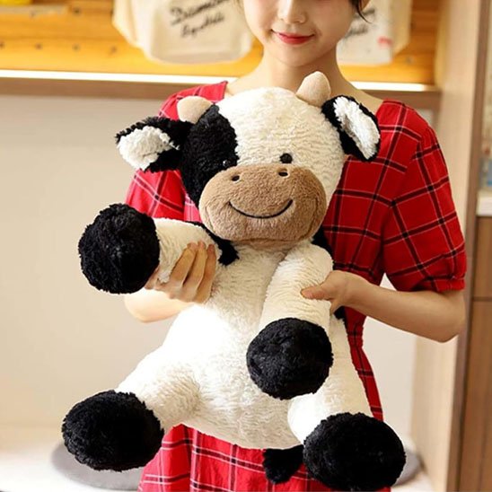 Peluche vache bébé