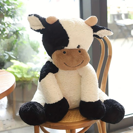 Peluche vache décoration