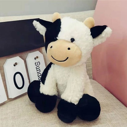 Peluche vache noir