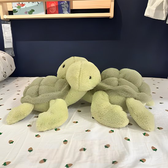Tortue en peluche doudou