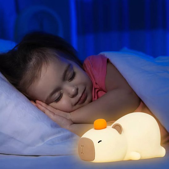 Veilleuse capybara bébé