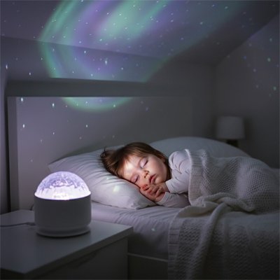 Veilleuse projection bébé