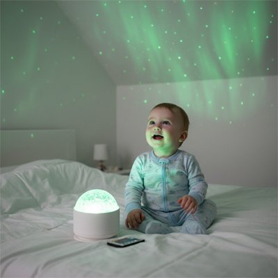 Veilleuse projection sommeil bébé